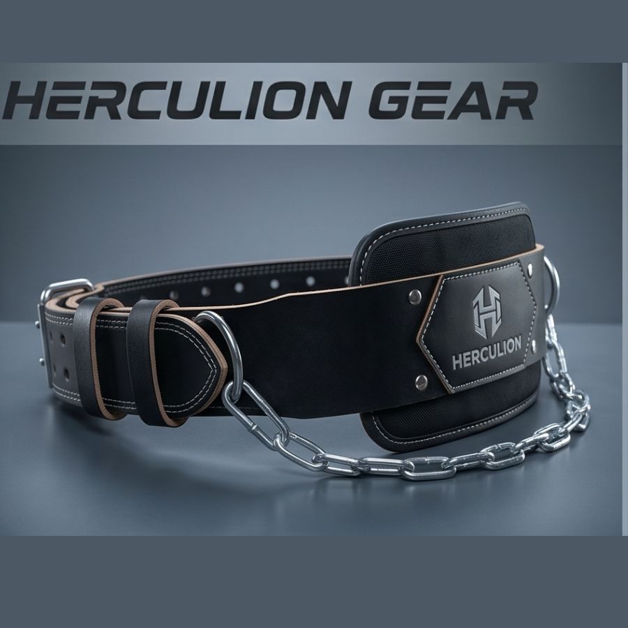 contoured dipping belt custom branding detail — IRATHON private label